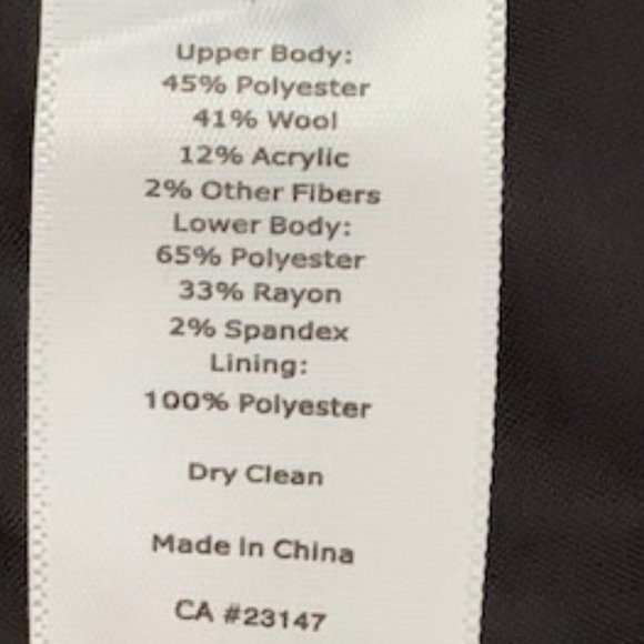 Talbots Houndstooth Wool Blend Blazer Jacket Sz 4 - Picture 8 of 11